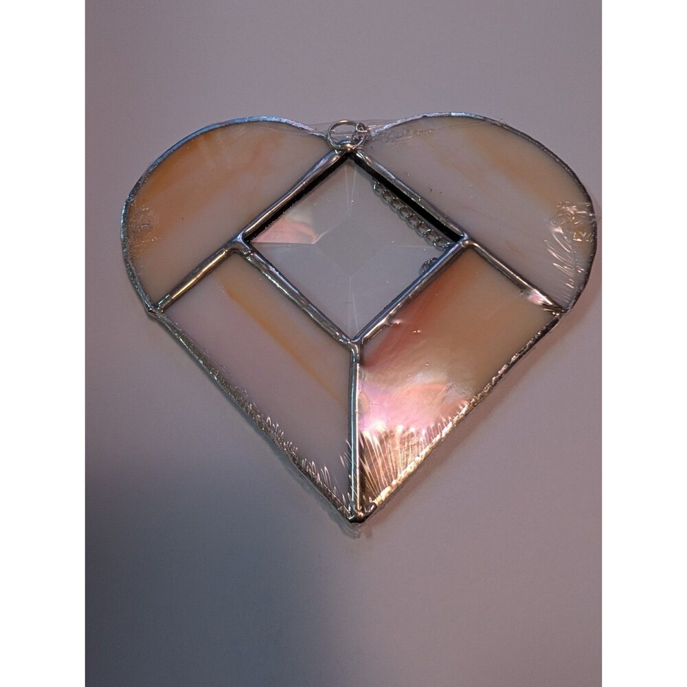 handmade stained glass sun catcher
